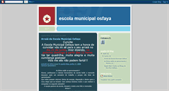 Desktop Screenshot of escolamunicipalosfaya.blogspot.com