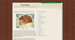 Desktop Screenshot of foodrecipes4u.blogspot.com