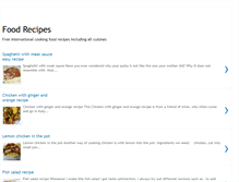 Tablet Screenshot of foodrecipes4u.blogspot.com