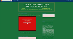 Desktop Screenshot of communityevangelical.blogspot.com