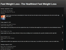 Tablet Screenshot of fastweightlossplanstip.blogspot.com