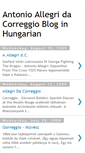 Mobile Screenshot of antonioallegridacorreggio.blogspot.com