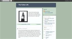 Desktop Screenshot of fultonlife.blogspot.com