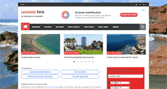 Desktop Screenshot of lanzaroteferie.blogspot.com