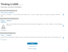 Tablet Screenshot of moithinkingoutloud.blogspot.com