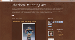 Desktop Screenshot of charlottemunningart.blogspot.com