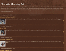 Tablet Screenshot of charlottemunningart.blogspot.com