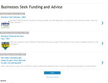 Tablet Screenshot of businessfinancialservices.blogspot.com