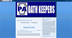 Desktop Screenshot of paoathkeepers.blogspot.com