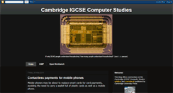 Desktop Screenshot of igcsecs.blogspot.com