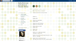 Desktop Screenshot of inshaallahoriente.blogspot.com