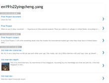 Tablet Screenshot of en191s22yingchengyang.blogspot.com