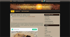 Desktop Screenshot of earthdawn.blogspot.com