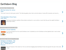 Tablet Screenshot of earthdawn.blogspot.com