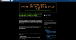 Desktop Screenshot of comunicacinorganizacionalenelsigloxxi.blogspot.com