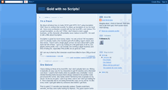 Desktop Screenshot of goldnoscripts.blogspot.com