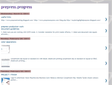 Tablet Screenshot of prepress-progress.blogspot.com