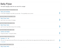 Tablet Screenshot of dailyfijian.blogspot.com
