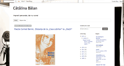 Desktop Screenshot of catalinabalan.blogspot.com