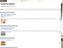 Tablet Screenshot of catalinabalan.blogspot.com