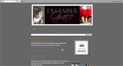 Desktop Screenshot of decembergracedesigns.blogspot.com