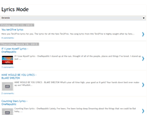 Tablet Screenshot of e-lyricsmode.blogspot.com