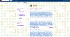 Desktop Screenshot of andrealblogspot10.blogspot.com