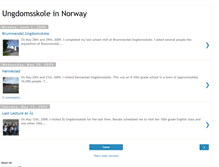 Tablet Screenshot of norwegianeducation.blogspot.com