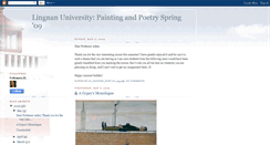 Desktop Screenshot of paintingandpoetry.blogspot.com