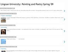 Tablet Screenshot of paintingandpoetry.blogspot.com
