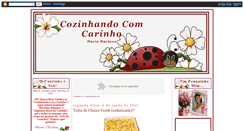 Desktop Screenshot of cozinhadamariamarlene.blogspot.com