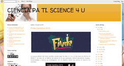 Desktop Screenshot of cienciapati-amaya.blogspot.com