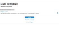 Tablet Screenshot of etude-strategie.blogspot.com