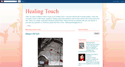 Desktop Screenshot of healingtouch1.blogspot.com