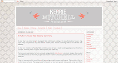 Desktop Screenshot of kerriemitchellblog.blogspot.com