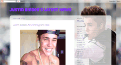 Desktop Screenshot of justinbieberpost.blogspot.com