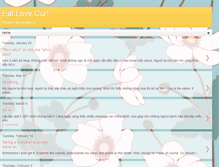Tablet Screenshot of eatlovecurl.blogspot.com