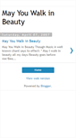 Mobile Screenshot of mayyouwalkinbeauty.blogspot.com