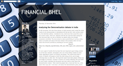 Desktop Screenshot of financialbhel.blogspot.com