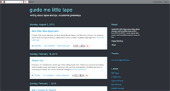 Desktop Screenshot of guidemelittletape.blogspot.com
