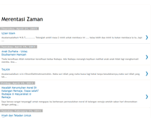 Tablet Screenshot of merentasizaman.blogspot.com
