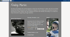 Desktop Screenshot of findingmartin.blogspot.com