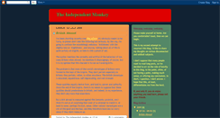 Desktop Screenshot of independentmonkey.blogspot.com