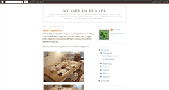 Desktop Screenshot of akiokado-mylifeineurope.blogspot.com
