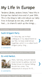 Mobile Screenshot of akiokado-mylifeineurope.blogspot.com