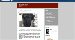 Desktop Screenshot of cockblockin.blogspot.com