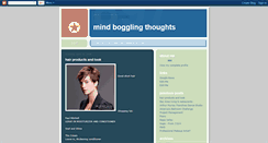 Desktop Screenshot of mindbogglingthought.blogspot.com