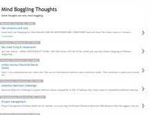 Tablet Screenshot of mindbogglingthought.blogspot.com