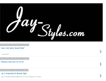 Tablet Screenshot of jay-styles.blogspot.com