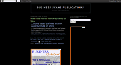Desktop Screenshot of businessscamspublications.blogspot.com